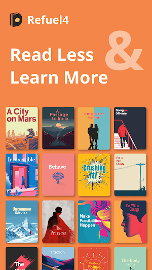 Refuel4: Daily Book Summaries Screenshot 0