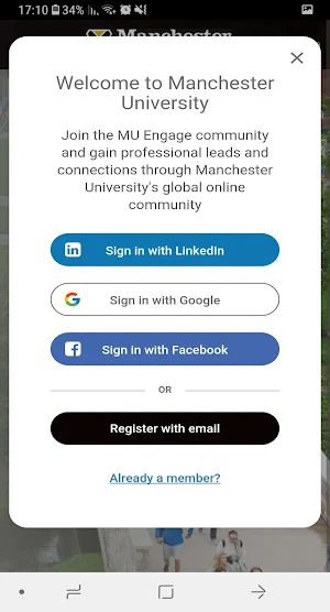 Alumni Knight Network Screenshot 1