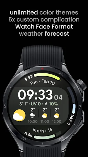 Weather Dashboard Watch Face Screenshot 1