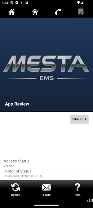 MESTA EMS PROTOCOLS Screenshot 2