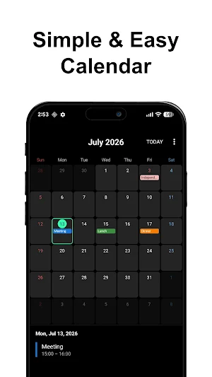 Calendar Screenshot 0