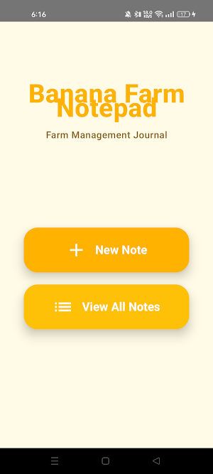 Banana Farm Notepad Screenshot 0