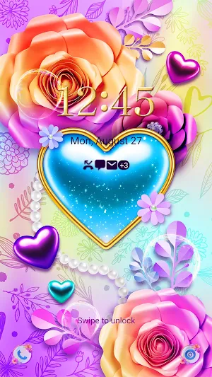 Glitter Heart - Wallpaper Screenshot 1