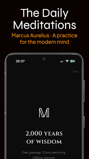 Marcus Daily Stoic Meditations Screenshot 0