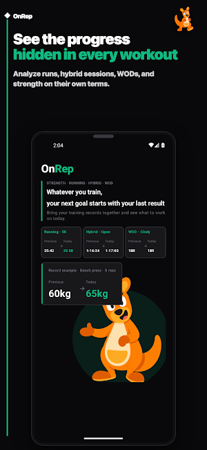 OnRep: Workout & Run Tracker Screenshot 0