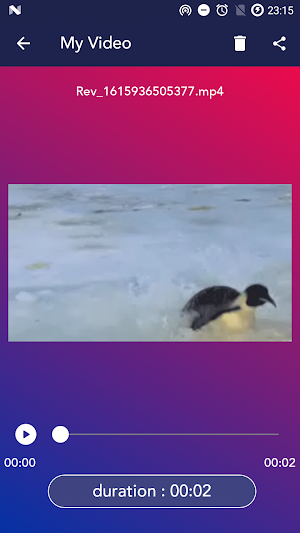 Tenet Video Editor : Reverse,  Screenshot 3