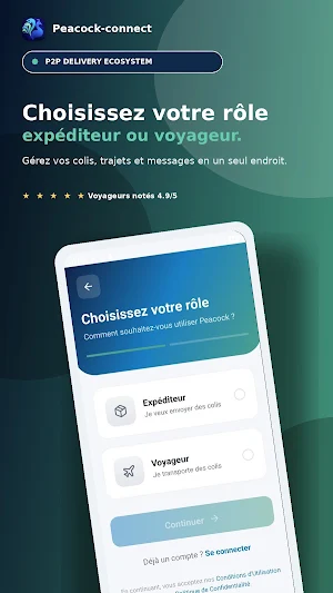 peacock-connect Screenshot 2