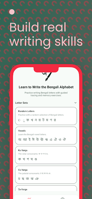 Write Bengali Alphabet Screenshot 3