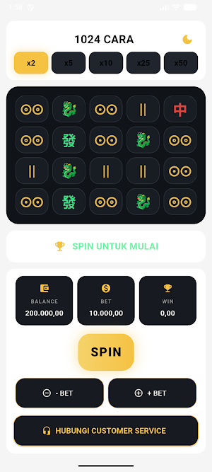 Kijang Slots Mahjong Hitam Screenshot 3