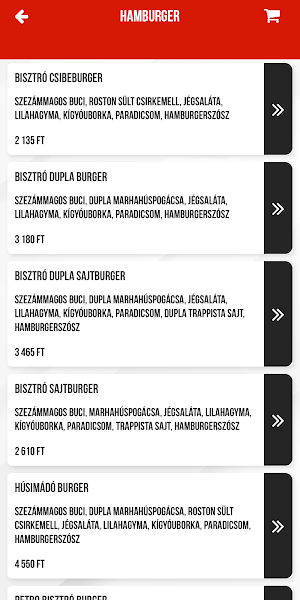 Foci Bisztró Screenshot 1
