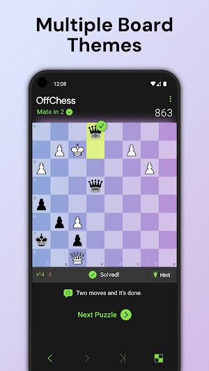 OffChess - Chess Puzzles Screenshot 2