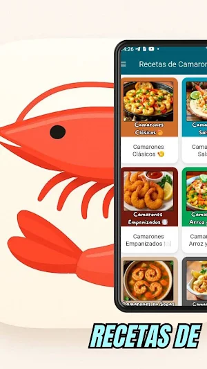 Recetas de Camarones Screenshot 3