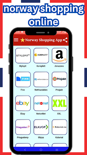 Norway Online Shopping App Screenshot 0