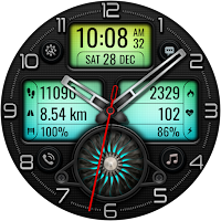 Hybrid CHANIMO WS74 Watch face