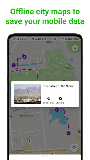 Dushanbe Tour Guide:SmartGuide Screenshot 3