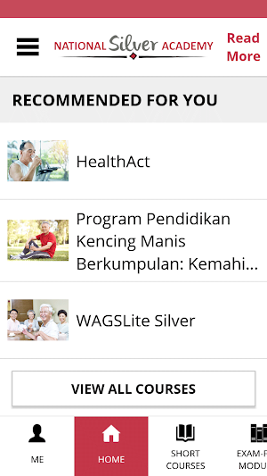 National Silver Academy (NSA) Screenshot 0