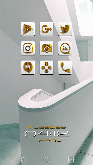 Raid Gold White Icon Pack Screenshot 0
