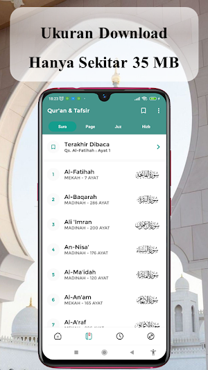 Al-Qur'an Arti Perkata Offline Screenshot 1