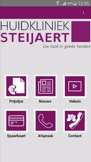 Huidkliniek Steijaert Screenshot 0