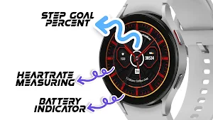 SH001 Classic watch face Screenshot 0