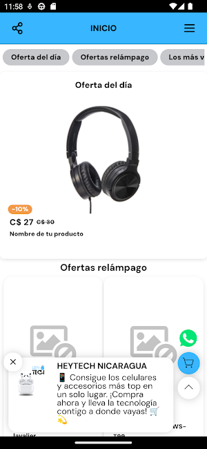 HeyTech - Compras Online Screenshot 0
