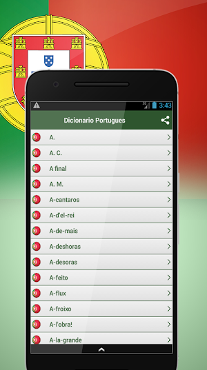 Dicionário de Português Screenshot 1