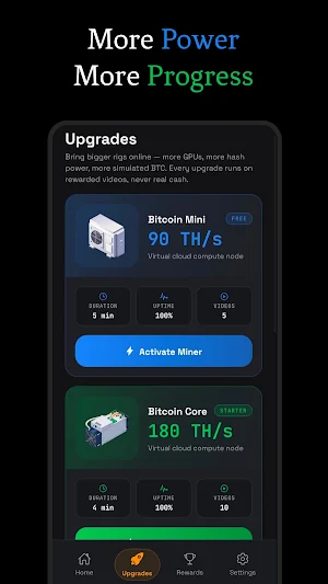 Bitcoin Mining - Crypto Miner Screenshot 2