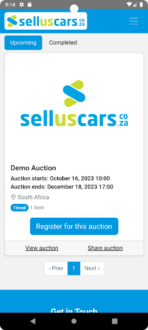SellUsCars Screenshot 0