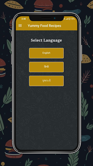 Yummy Food Recipes Screenshot 1