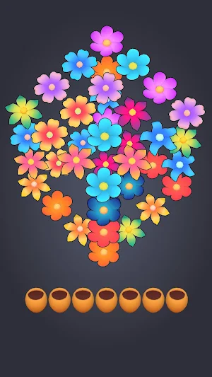 Flowers Match 3D Screenshot 2