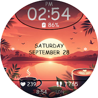 KeyWF44 Coffee Sunset II Watch