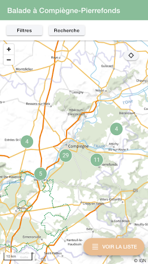 Balade à Compiègne-Pierrefonds Screenshot 3