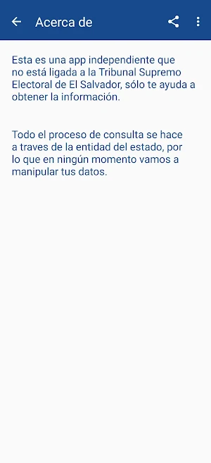 Lugar de Votacion El Salvador Screenshot 3