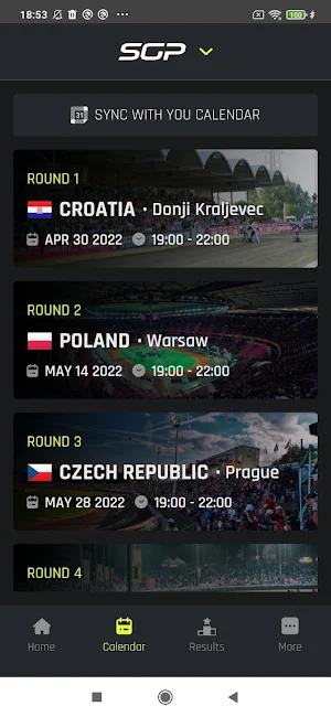 FIM Speedway Screenshot 1