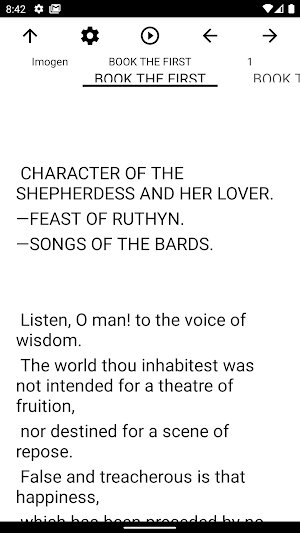 Book, Imogen Screenshot 1