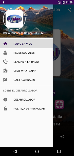Radio Lauricocha Original 98.5 Screenshot 2