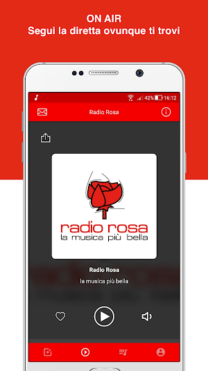 RADIO ROSA Screenshot 1