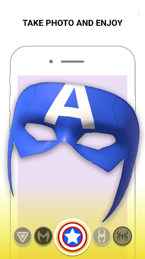 Selfie Heroes Mask Screenshot 1