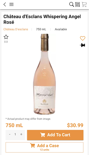 Esquin Wine Merchants Screenshot 3