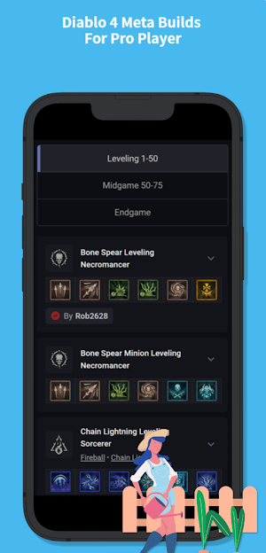 diablo 4 builder & map Screenshot 1