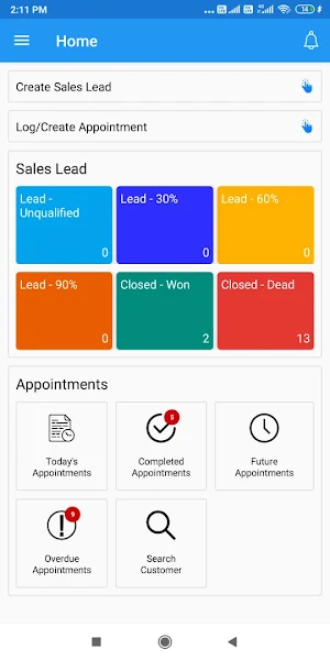Brown Sales Person App Screenshot 3
