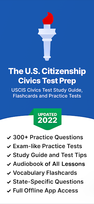US Citizenship Test 2022 Screenshot 0