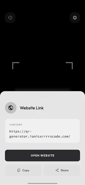 QR & Barcode Scanner Pro Screenshot 3