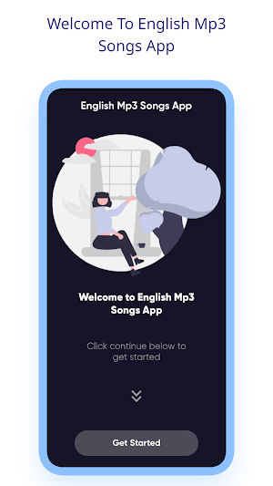 English Mp3 Songs App Screenshot 0