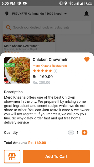 Mero Khaana Screenshot 3