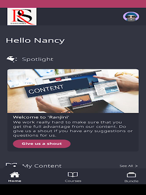 Ranjini Sanjay Coaching Screenshot 2
