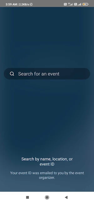 THMA Events Screenshot 1