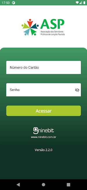 ASP - Cartão Screenshot 0