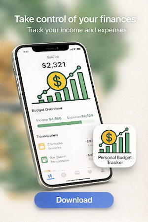 Budget Tracker by Darskee Screenshot 0
