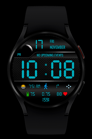 WR 007 MOD Digital Watch Face Screenshot 1